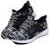 (W) Skechers Bob's Squad 'Hitam Putih' 31363-BKW