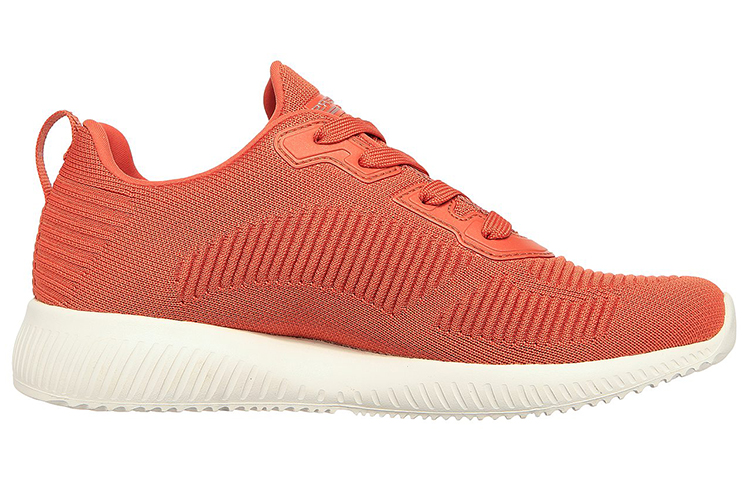 Order (Women) Skechers Bob's Squad 'Breathable Low-Top Running Orange Red' 32504-BRCK