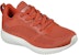 (W) Skechers Bob's Squad 'Kasual Bernafas Bersaiz Rendah Oren Merah' 32504-BRCK