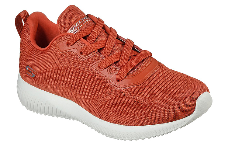 Lookbook (Women) Skechers Bob's Squad 'Breathable Low-Top Running Orange Red' 32504-BRCK
