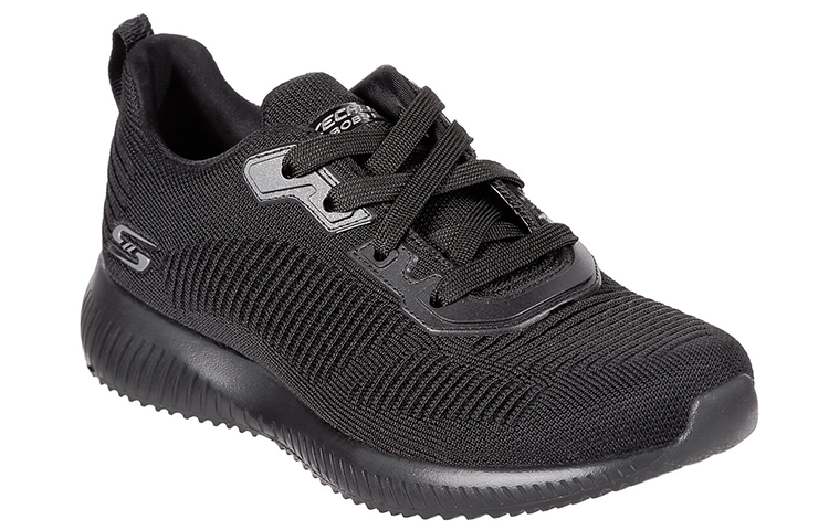 Lookbook (W) Skechers Bob''s Squad ''Baskets Basses Running Noires'' 32504-BBK