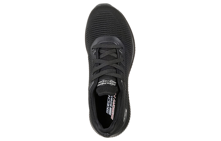 Shop (W) Skechers Bob''s Squad ''Baskets Basses Running Noires'' 32504-BBK