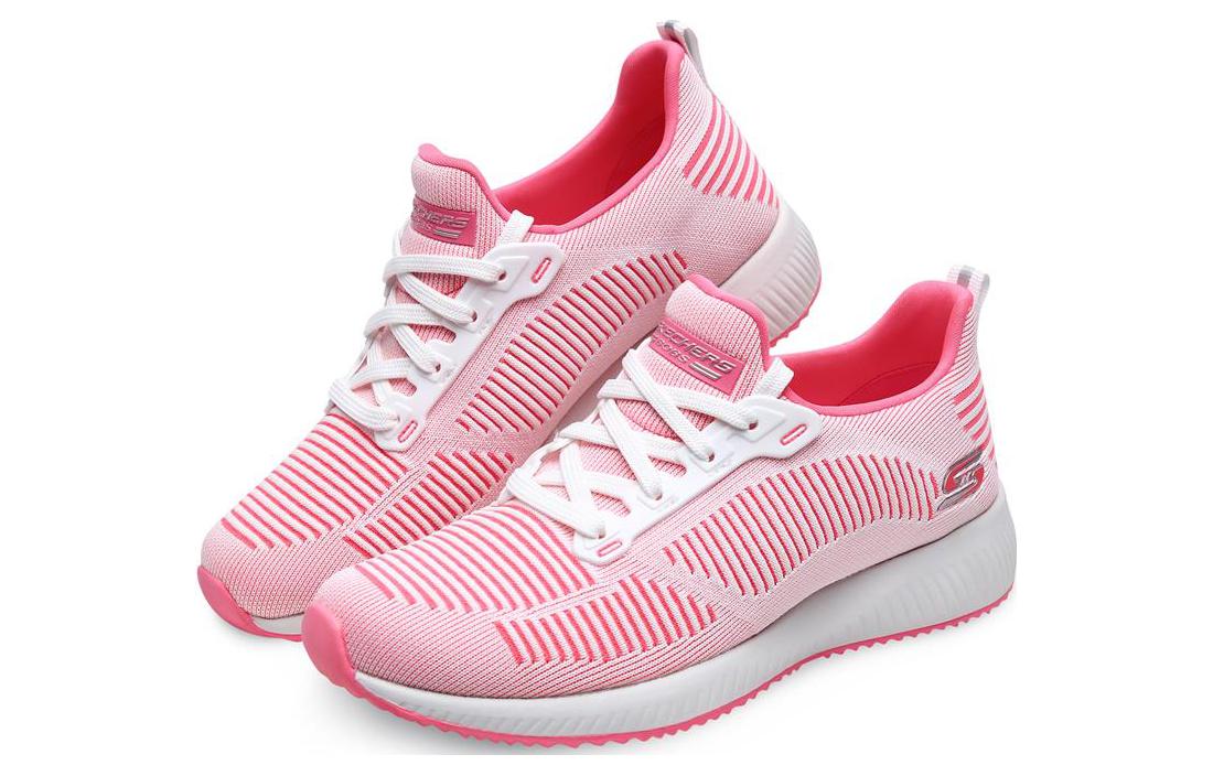 Lookbook (Women) Skechers Bob's Squad 'Peach Pink' 31360-WHP