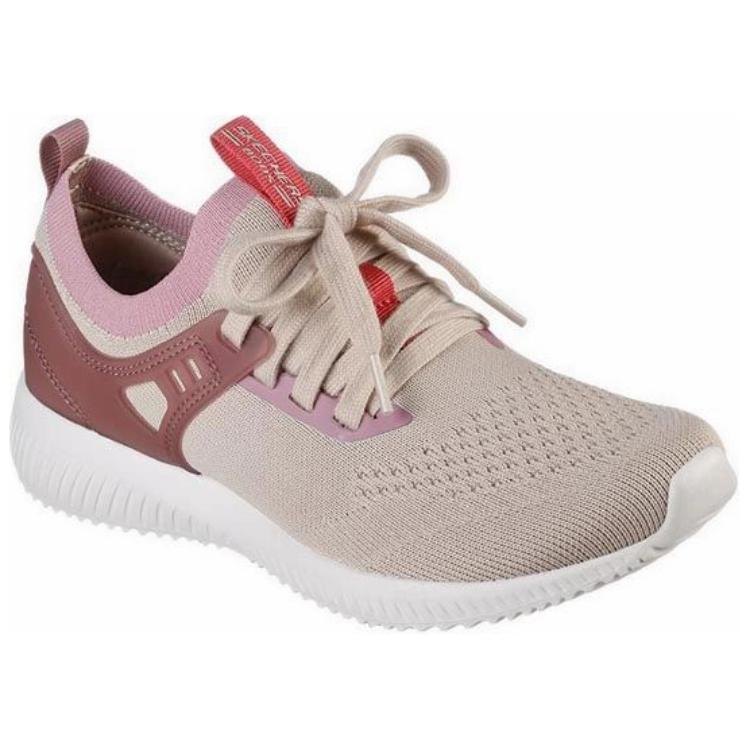Lookbook (W) Skechers Bob's Squad 'Pink Low-Top' Rendah Jambu 117073-TPE
