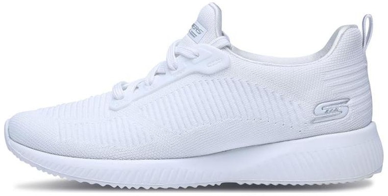 (Women) Skechers Bob's Squad 'Slip Resistant White' 31362-WHT Buy (Women) Skechers Bob's Squad 'Slip Resistant White' 31362-WHT