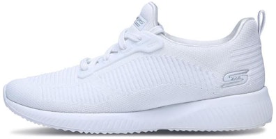 (Women) Skechers Bob's Squad 'Slip Resistant White' 31362-WHT (Women) Skechers Bob's Squad 'Slip Resistant White' 31362-WHT