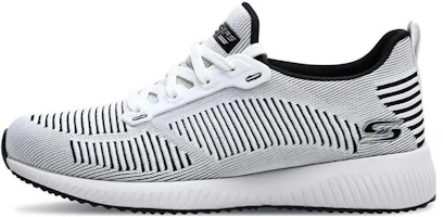 (Women) Skechers Bob's Squad 'White Black' 31360-WBK (Women) Skechers Bob's Squad 'White Black' 31360-WBK