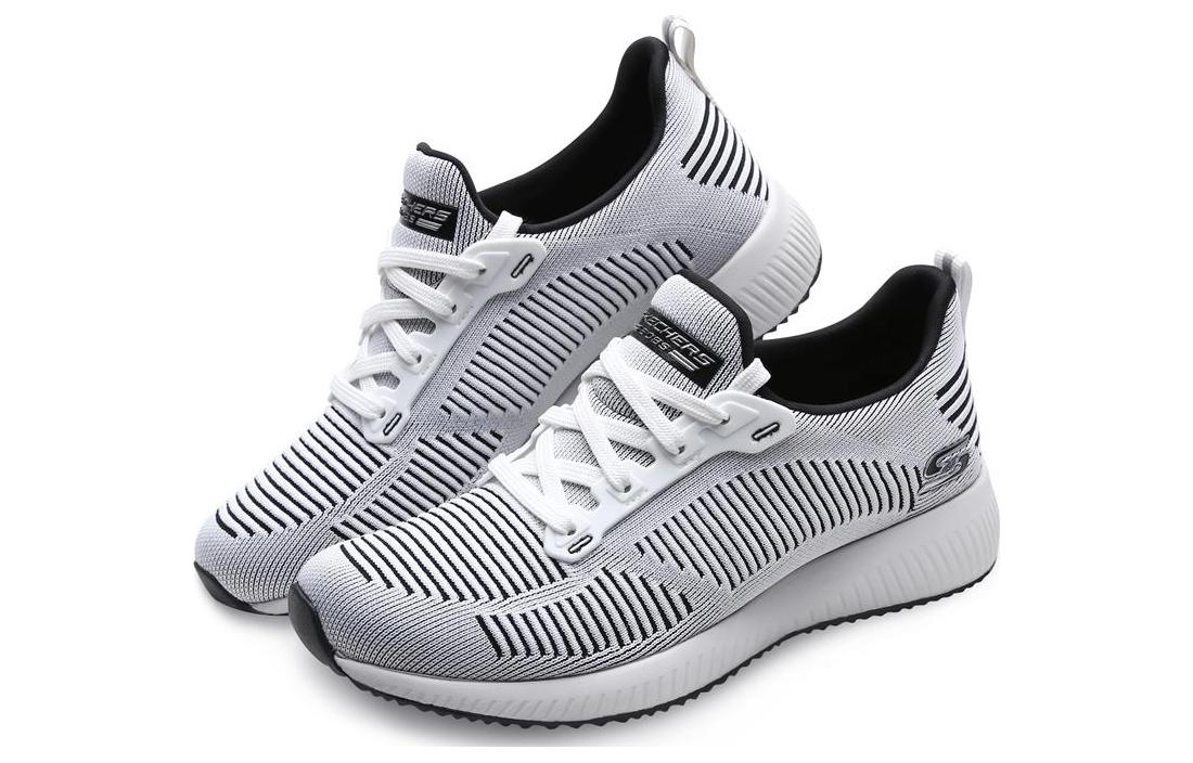 Lookbook (Women) Skechers Bob's Squad 'White Black' 31360-WBK