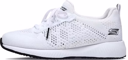 (Women) Skechers Bob's Squad 'White Bounce' 31371-WHT (Women) Skechers Bob's Squad 'White Bounce' 31371-WHT