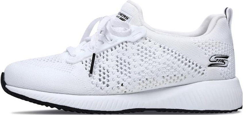 (Women) Skechers Bob's Squad 'White Bounce' 31371-WHT Buy (Women) Skechers Bob's Squad 'White Bounce' 31371-WHT