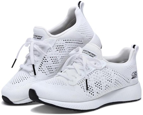 (Women) Skechers Bob's Squad 'White Bounce' 31371-WHT Lookbook (Women) Skechers Bob's Squad 'White Bounce' 31371-WHT