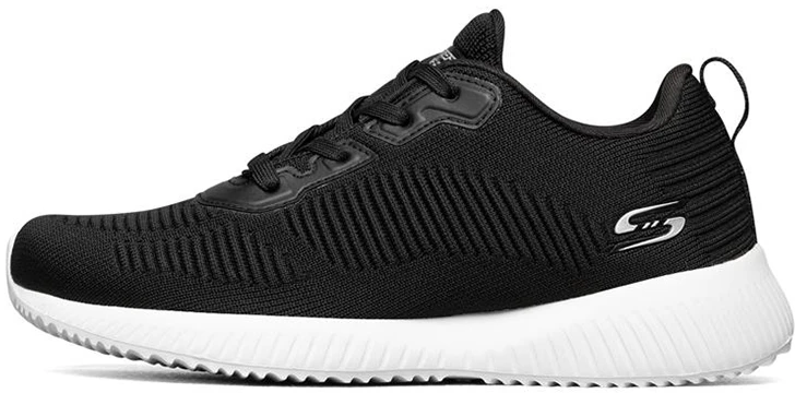 women-skechers-bob-s-squad-black-and-white-32504-blk