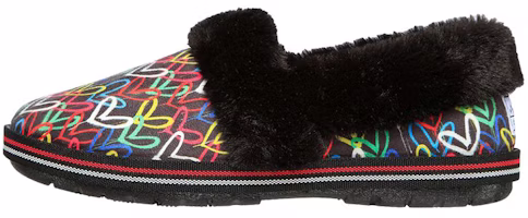 (Women) Skechers Bobs 'Black Casual Slip-On' 113610-BKMT (Women) Skechers Bobs 'Black Casual Slip-On' 113610-BKMT