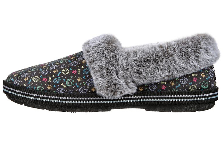 (W) Skechers Bobs 'Black Grey'