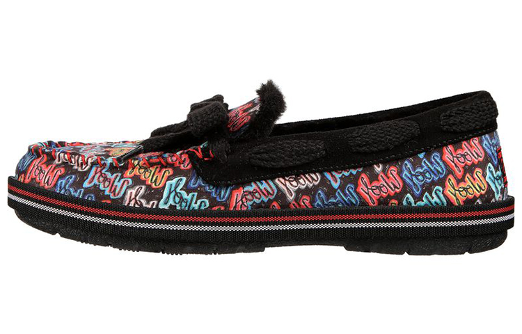 (W) Skechers Bobs 'Black Red'