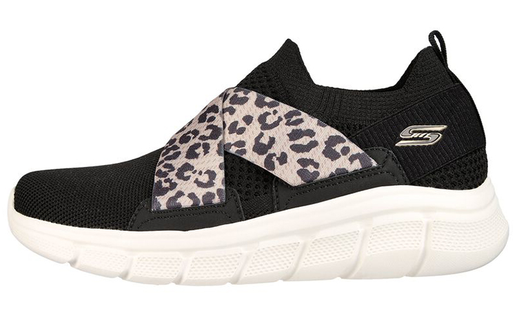 (W) Skechers Bobs 'Black White'
