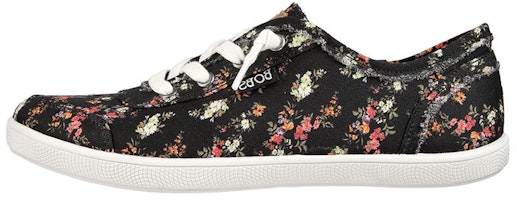 (Women) Skechers Bobs 'Casual Fashion Black' 113849-BKMT (Women) Skechers Bobs 'Casual Fashion Black' 113849-BKMT