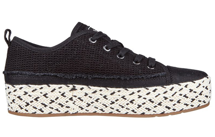 (W) Skechers Bobs 'Casual Fashion Black' 圖 2