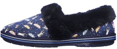 (Women) Skechers Bobs 'Cozy Comfort Blue Slip-On' 113486-NVMT (Women) Skechers Bobs 'Cozy Comfort Blue Slip-On' 113486-NVMT