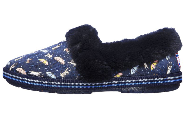 (Women) Skechers Bobs 'Cozy Comfort Blue Slip-On' 113486-NVMT
