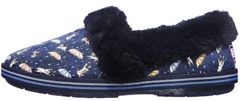 (Women) Skechers Bobs 'Cozy Comfort Blue Slip-On' 113486-NVMT (Women) Skechers Bobs 'Cozy Comfort Blue Slip-On' 113486-NVMT