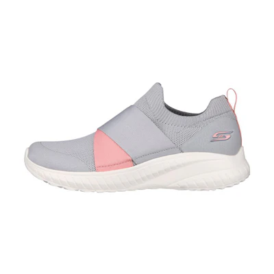 (W) Skechers Bobs 'Grey Pink'