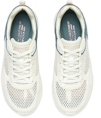 (W) Sepatu Skechers Bobs 'Putih Hijau' 117155-WMLT Lookbook (W) Sepatu Skechers Bobs 'Putih Hijau' 117155-WMLT