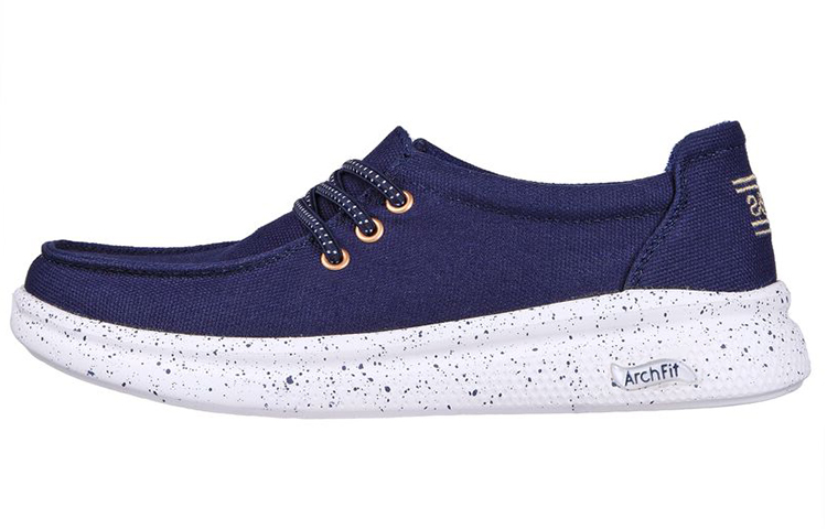 (W) Skechers Bobs Arch Fit Skipper 'Blue CMFT Casual'