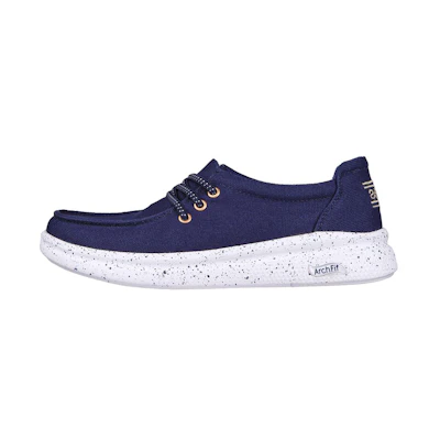 (W) Skechers Bobs Arch Fit Skipper 'Blue CMFT Casual'