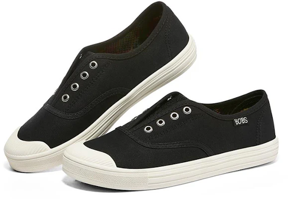 (W) Skechers Bobs B Cool Chaussures Basses Slip-On Noir/Blanc 113826-BLK Lookbook (W) Skechers Bobs B Cool Chaussures Basses Slip-On Noir/Blanc 113826-BLK