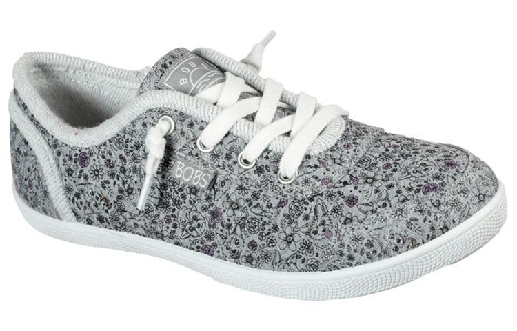 Order (Women) Skechers Bobs B Cute 'Simplified Casual Grey' 113643-GYMT