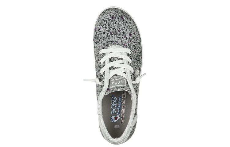 Lookbook (W) Skechers Bobs B Cute 'Casual Simplificado Gris' 113643-GYMT