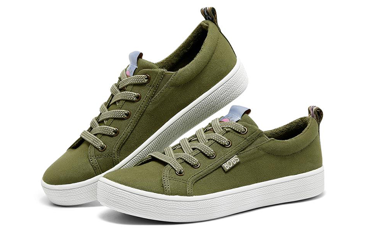 Lookbook (W) Skechers Bobs B Extra Cute Low-top Sneakers Oliver Lelaki Kasual. 113323-OLV