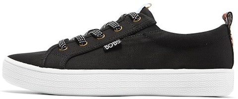 (Women) Skechers Bobs B Extra Cute Low Sneakers Black/White 113323-BLK (Women) Skechers Bobs B Extra Cute Low Sneakers Black/White 113323-BLK