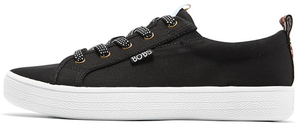 (W) 스케쳐스 봅스 B 엑스트라 큐트 로우 블랙/화이트 스니커즈 113323-BLK Buy (W) 스케쳐스 봅스 B 엑스트라 큐트 로우 블랙/화이트 스니커즈 113323-BLK