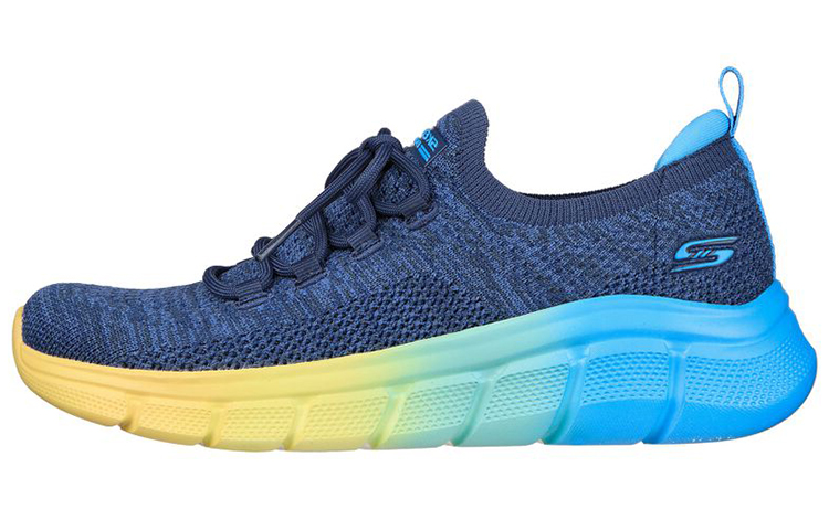 (W) Skechers Bobs B Flex 'Color Optics Blue Yellow'