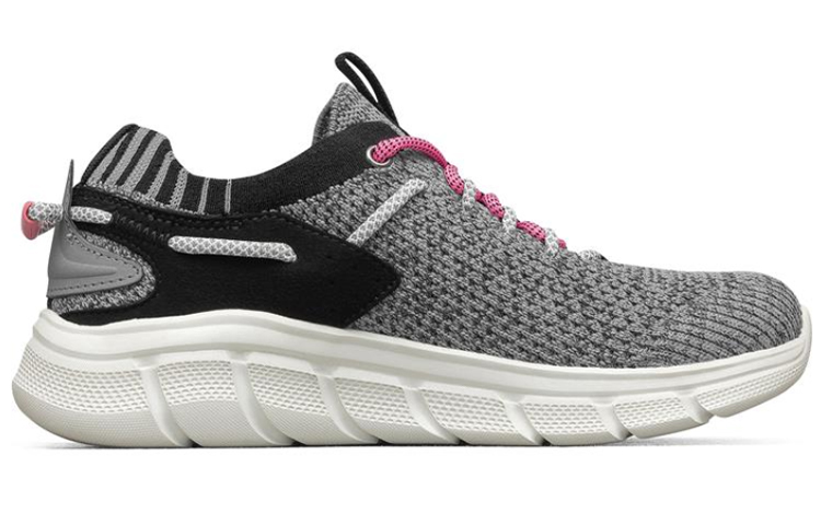 (W) Skechers Bobs B Flex Grey/Black/Pink 圖 2