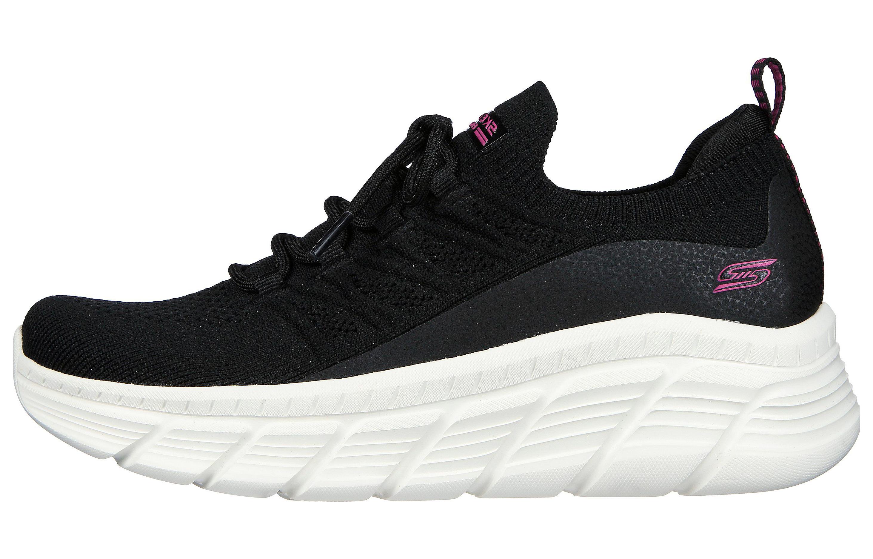 (W) Skechers Bobs B Flex Hi 'Black'