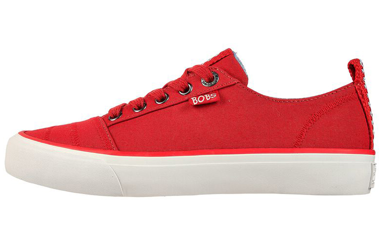(W) Skechers Bobs B Free 'Red Low-Top Casual'