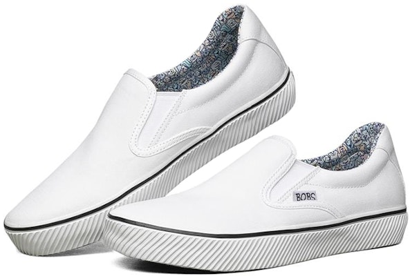 (W) 스케쳐스 밥스 B 와일드 로우탑 (화이트) 113197-WHT Lookbook (W) 스케쳐스 밥스 B 와일드 로우탑 (화이트) 113197-WHT