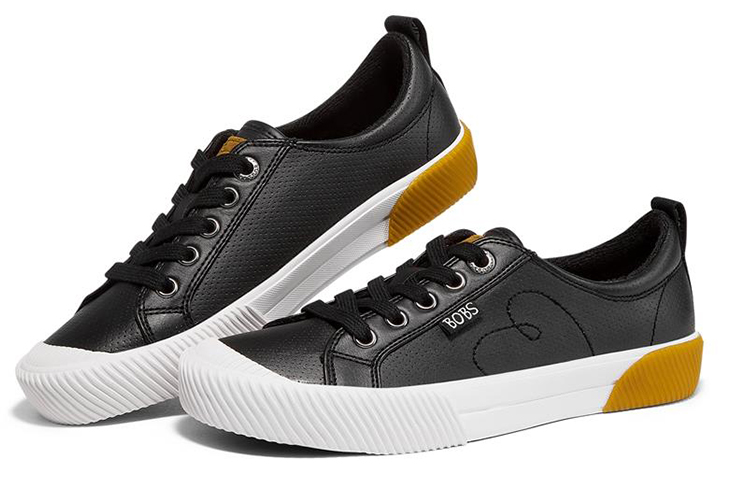 (W) Skechers Bobs B Wilder Low-Top Sneakers Black/White 圖 3