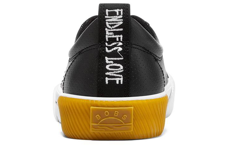 (W) Skechers Bobs B Wilder Low-Top Sneakers Black/White 圖 4