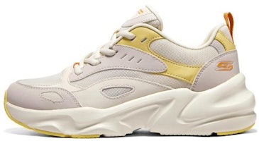 (Women) Skechers Bobs Bamina 2 'Beige Yellow' 117363-NTMT (Women) Skechers Bobs Bamina 2 'Beige Yellow' 117363-NTMT