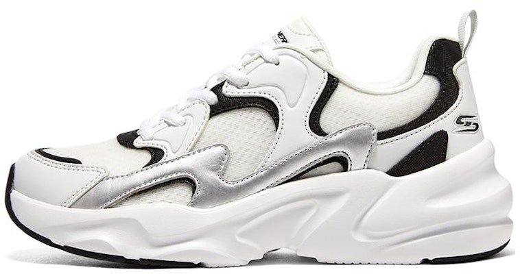 (Women) Skechers Bobs Bamina 2 'Meteor Grey Wave' 117364-WBKS Buy (Women) Skechers Bobs Bamina 2 'Meteor Grey Wave' 117364-WBKS