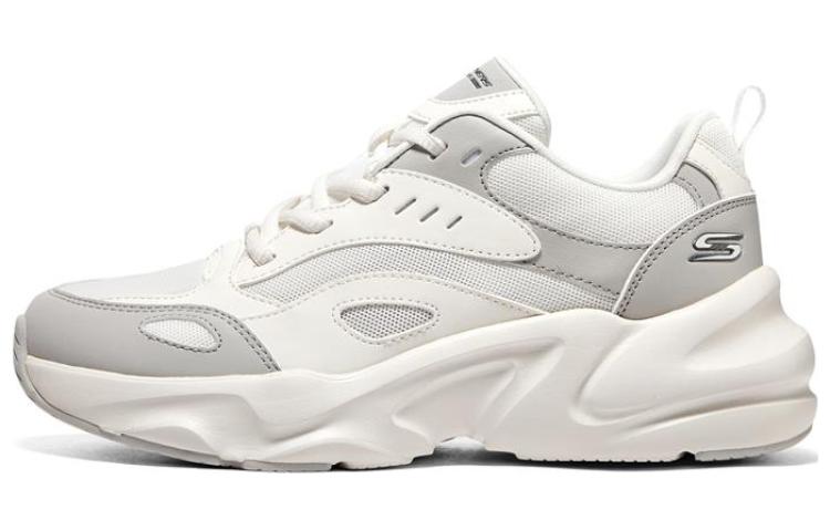 (Women) Skechers Bobs Bamina 2 'White Grey' 117363-OWGR