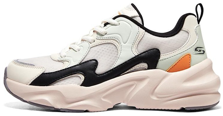 (Women) Skechers Bobs Bamina 2 White Orange 'Sunset Waves' 117364-MULT Buy (Women) Skechers Bobs Bamina 2 White Orange 'Sunset Waves' 117364-MULT