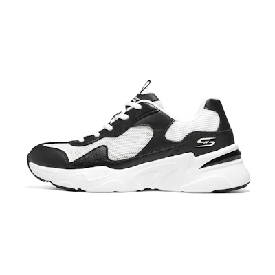 (W) Skechers Bobs Bamina 'White Black'