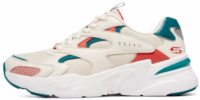 (Women) Skechers Bobs Bamina 'Cream White Multi' 117360-NTMT (Women) Skechers Bobs Bamina 'Cream White Multi' 117360-NTMT