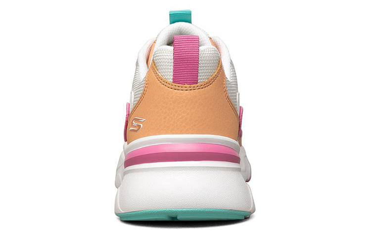 (W) Skechers Bob's Bamina Low-Top Orange/White/Pink 圖 4