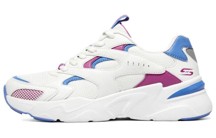 Buy (W) スケッチャーズ BOBS バミナ 白/青 117360-WBLP